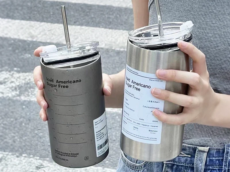 GA5-003-304不鏽鋼寬口雙飲式隨行杯-380ml / 600ml 使用情境