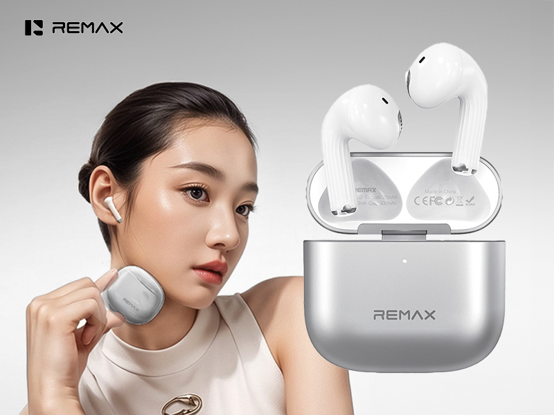 GJ1-015  Remax 鋅合金無線藍牙耳機 TWS-03｜仕野客製禮贈品