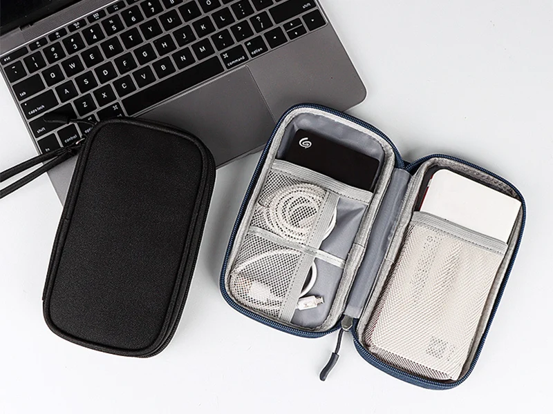 Z053訂製簡約3C線材包收納包分格收納包｜仕野客製禮贈品