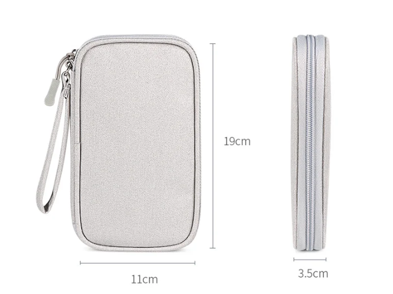 Z053訂製簡約3C線材包收納包分格收納包｜仕野客製禮贈品