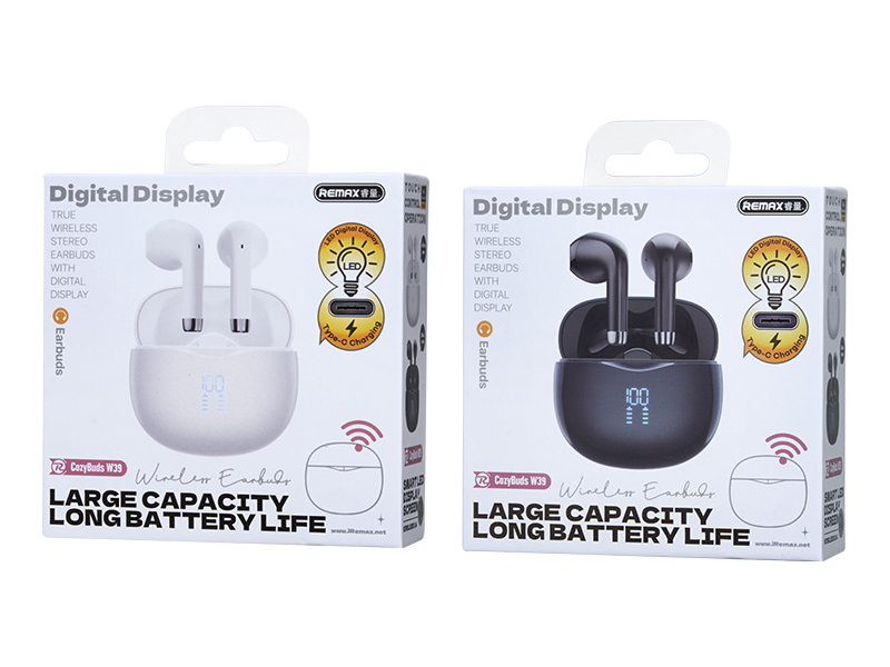 GJ1-014  Remax 無線藍牙耳機 CozyBuds W39