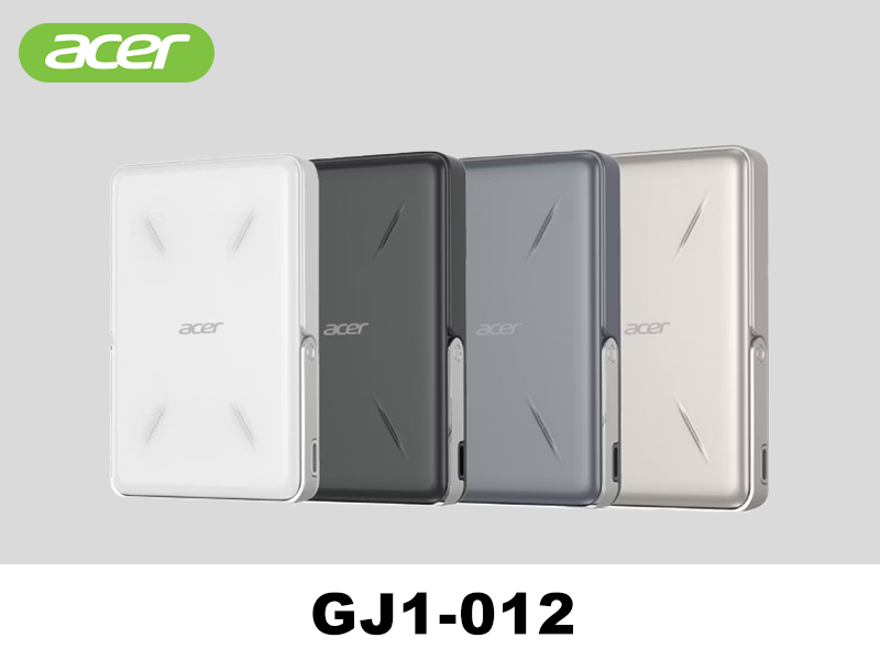 GJ1-012  ACER Gadget 發電碁  P-181無線充電超薄磁吸快充行動電源 5000mAh首圖