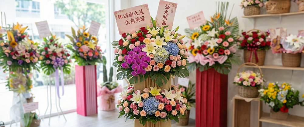 開幕送什麼花好？美業開幕送什麼？一次解答！
