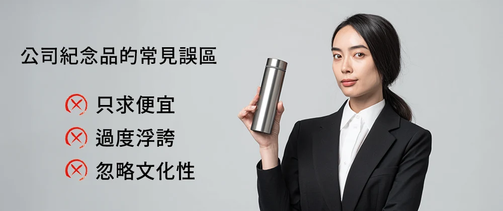 公司紀念品的常見誤區
