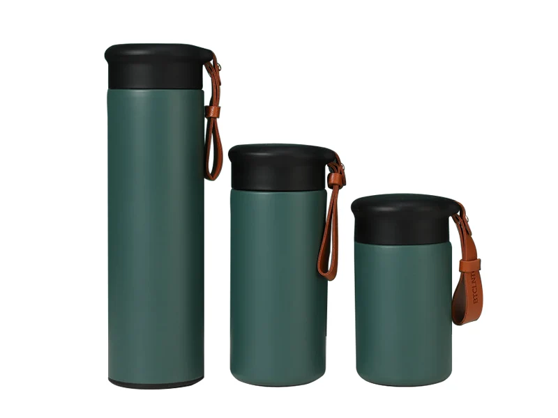 簡約不鏽鋼提繩保溫瓶- 200ml / 300ml / 500ml