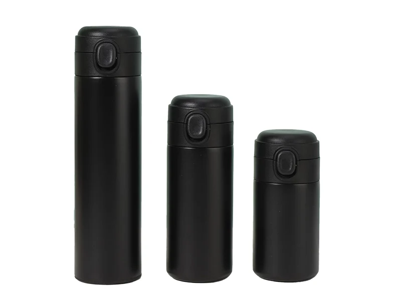 極簡風不鏽鋼彈跳保溫瓶-200ml / 300ml / 500ml