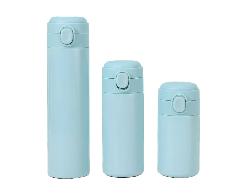 極簡風不鏽鋼彈跳保溫瓶-200ml / 300ml / 500ml