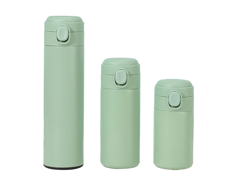 極簡風不鏽鋼彈跳保溫瓶-200ml / 300ml / 500ml