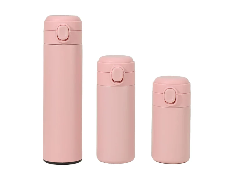 極簡風不鏽鋼彈跳保溫瓶-200ml / 300ml / 500ml