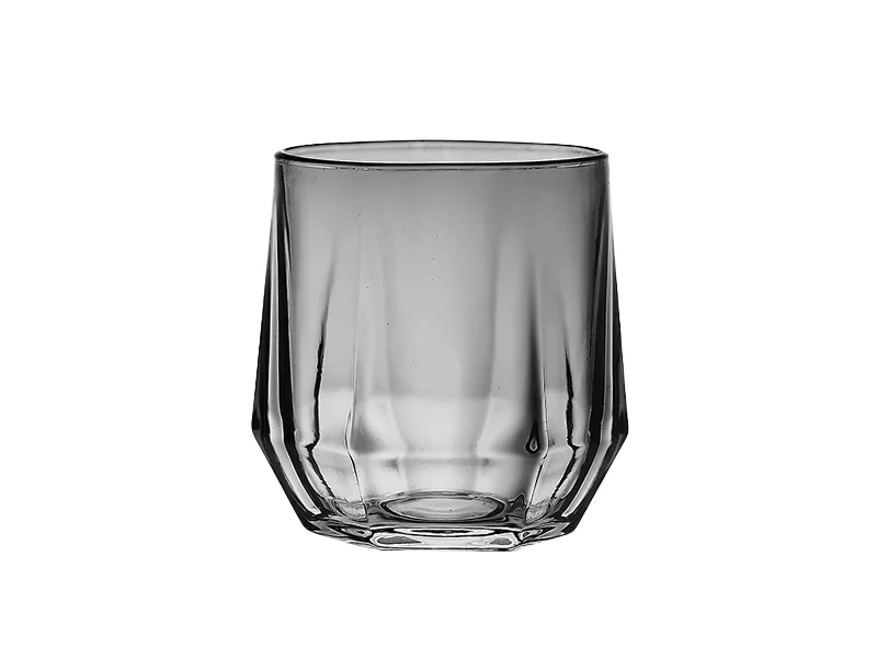 彩色六角透明玻璃杯-290ml / 320ml