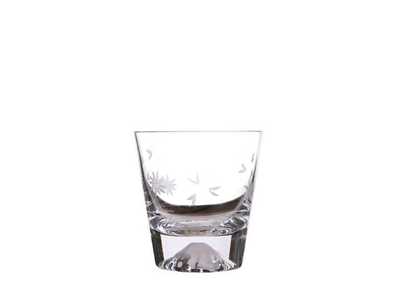富士山玻璃杯-素面款/刻花款-300ml / 350ml