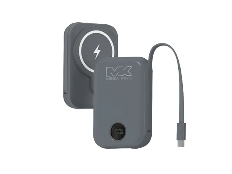 MEGA KING 10000 無線充電磁吸帶線行動電源