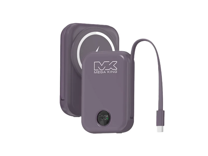 MEGA KING 10000 無線充電磁吸帶線行動電源