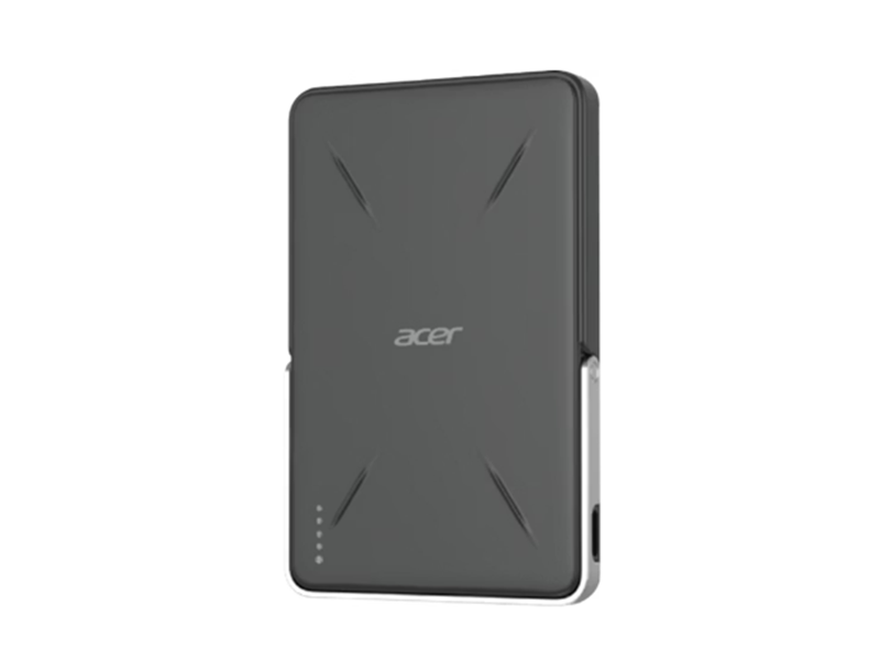 ACER Gadget 發電碁  P-181無線充電超薄磁吸快充行動電源 5000mAh
