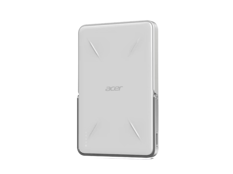 ACER Gadget 發電碁  P-181無線充電超薄磁吸快充行動電源 5000mAh