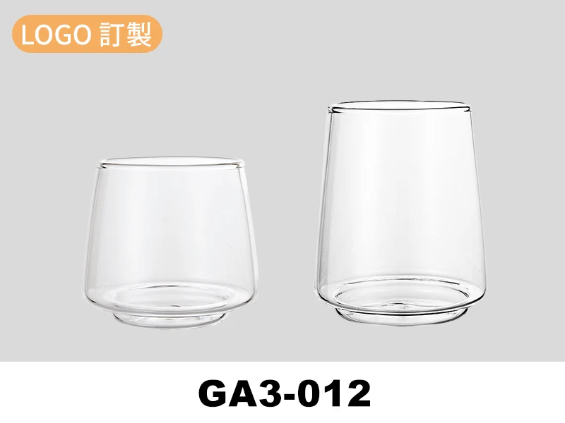 錐形薄底玻璃杯-300ml / 400ml  