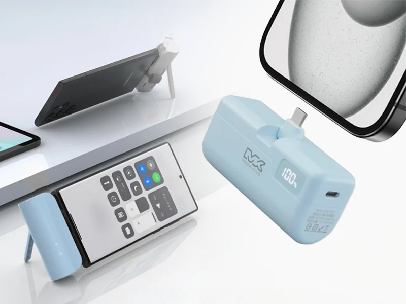 MEGA KING 5000 PD直插式摺疊口袋行動電源(TypeC)