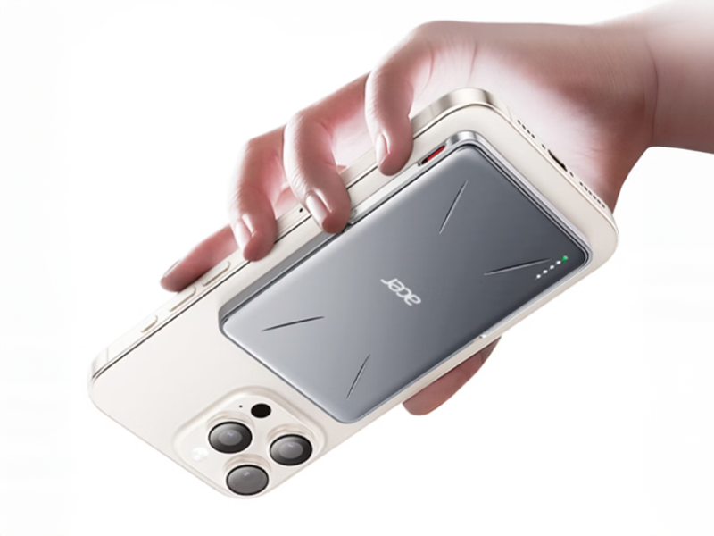 ACER Gadget 發電碁 P-180超薄磁吸快充行動電源 10000mAh