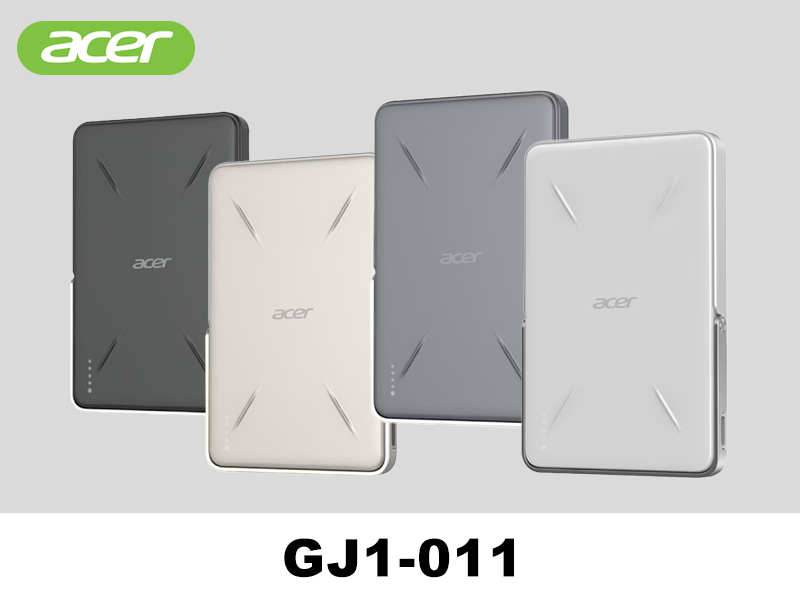 ACER Gadget 發電碁 P-180超薄磁吸快充行動電源 10000mAh
